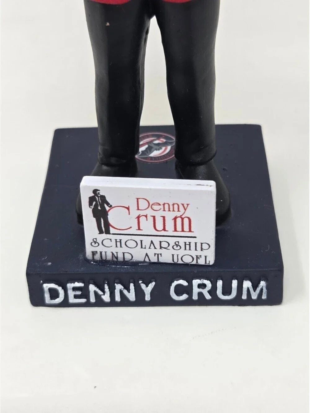 Denny Crum Louisville Cardinals 2024 BDA Sports Bobblehead Red Jacket NCAA